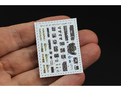 Messerschmitt Bf-110 G-2 / G-4 - 3d-printed & Coloured Interior On Decal Paper (For Eduard Kits) - zdjęcie 9