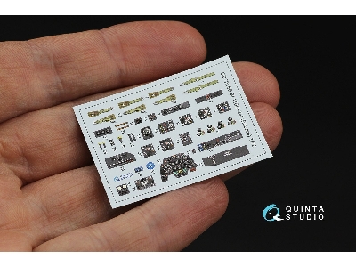 Messerschmitt Bf-110 G-2 / G-4 - 3d-printed & Coloured Interior On Decal Paper (For Eduard Kits) - zdjęcie 10