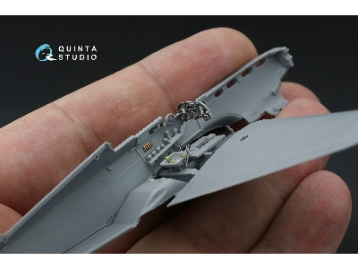 Yakowlev Yak-1 - 3d-printed & Coloured Interior On Decal Paper (For Zvezda Kits) - zdjęcie 3