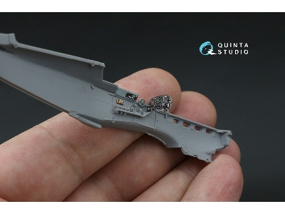 Yakowlev Yak-1 - 3d-printed & Coloured Interior On Decal Paper (For Zvezda Kits) - zdjęcie 7