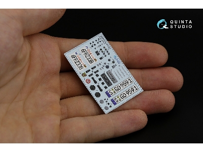 Porsche 959 - 3d-printed & Coloured Interior Small Version (For Tamiya Kits) - zdjęcie 4