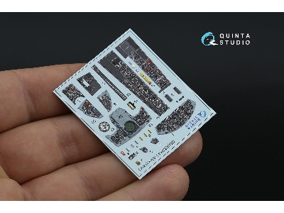 F-104 A - 3d-printed & Coloured Interior On Decal Paper (For Italeri Kits / Small Version) - zdjęcie 9