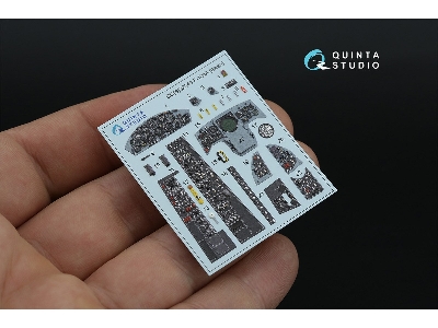 F-104 A - 3d-printed & Coloured Interior On Decal Paper (For Italeri Kits / Small Version) - zdjęcie 11