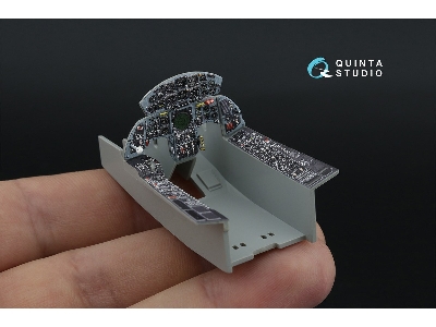 F-104 C - 3d-printed & Coloured Interior On Decal Paper (For Italeri Kits / Small Version) - zdjęcie 5
