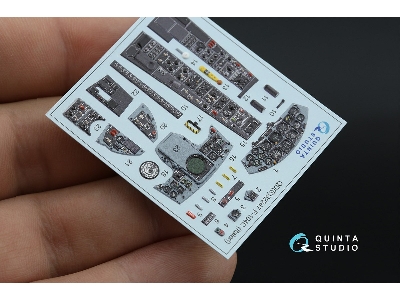 F-104 C - 3d-printed & Coloured Interior On Decal Paper (For Italeri Kits / Small Version) - zdjęcie 7