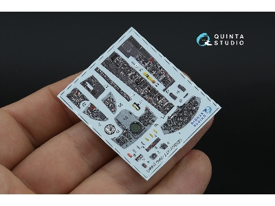 F-104 C - 3d-printed & Coloured Interior On Decal Paper (For Italeri Kits / Small Version) - zdjęcie 8
