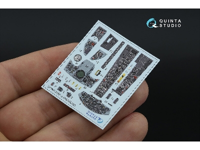 F-104 C - 3d-printed & Coloured Interior On Decal Paper (For Italeri Kits / Small Version) - zdjęcie 9