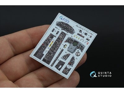 F-104 C - 3d-printed & Coloured Interior On Decal Paper (For Italeri Kits / Small Version) - zdjęcie 11