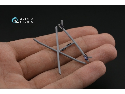 Kamaz-43509 - 3d-printed & Coloured Interior Small Version (For Zvezda Kits) - zdjęcie 5