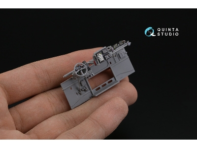 Kamaz-43509 - 3d-printed & Coloured Interior Small Version (For Zvezda Kits) - zdjęcie 8