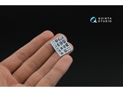 Kamaz-43509 - 3d-printed & Coloured Interior Small Version (For Zvezda Kits) - zdjęcie 11