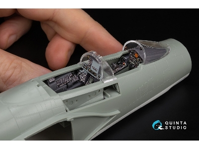 F-4 B Phantom Ii - 3d-printed & Coloured Interior With 3d-printed Resin Parts (For Academy Kits / Small Version) - zdjęcie 4