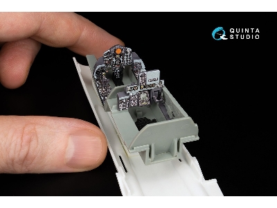 F-4 B Phantom Ii - 3d-printed & Coloured Interior With 3d-printed Resin Parts (For Academy Kits / Small Version) - zdjęcie 6