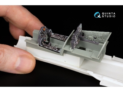 F-4 B Phantom Ii - 3d-printed & Coloured Interior With 3d-printed Resin Parts (For Academy Kits / Small Version) - zdjęcie 7
