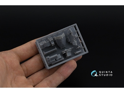 F-4 B Phantom Ii - 3d-printed & Coloured Interior With 3d-printed Resin Parts (For Academy Kits / Small Version) - zdjęcie 8