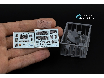F-4 B Phantom Ii - 3d-printed & Coloured Interior With 3d-printed Resin Parts (For Academy Kits / Small Version) - zdjęcie 14