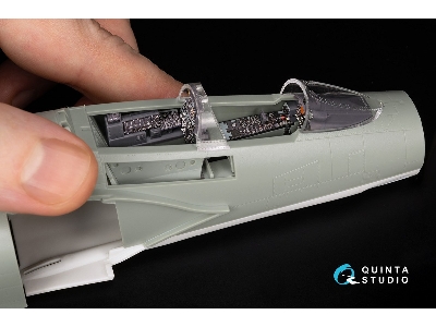F-4 N Phantom Ii - 3d-printed & Coloured Interior With 3d-printed Resin Parts (For Academy Kits / Small Version) - zdjęcie 3