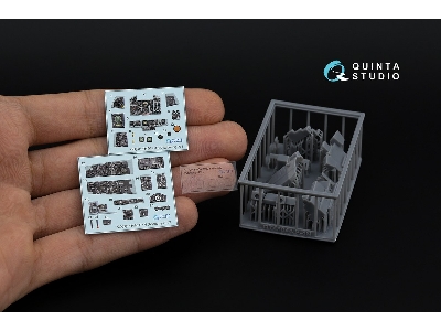 F-4 N Phantom Ii - 3d-printed & Coloured Interior With 3d-printed Resin Parts (For Academy Kits / Small Version) - zdjęcie 14