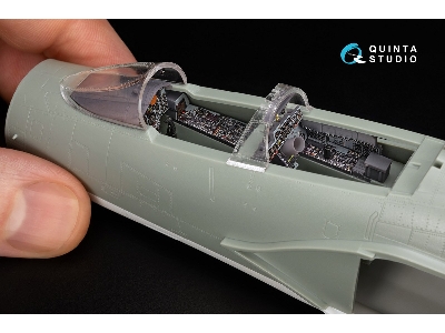 F-4 C Phantom Ii  - 3d-printed & Coloured Interior With 3d-printed Resin Parts (For Academy Kits / Small Version) - zdjęcie 3