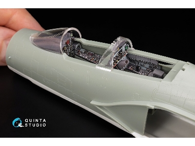 F-4 D Early Phantom Ii  - 3d-printed & Coloured Interior With 3d-printed Resin Parts (For Academy Kits / Small Version) - zdjęc