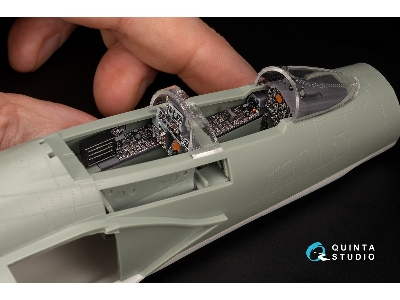 F-4 J Phantom Ii  - 3d-printed & Coloured Interior With 3d-printed Resin Parts (For Academy Kits / Small Version) - zdjęcie 4