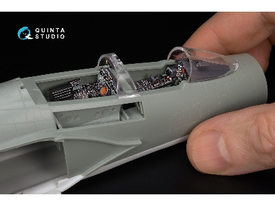 F-4 S Phantom Ii  - 3d-printed & Coloured Interior With 3d-printed Resin Parts (For Academy Kits / Small Version) - zdjęcie 3