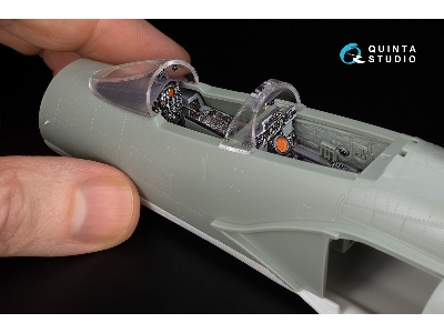 F-4 S Phantom Ii  - 3d-printed & Coloured Interior With 3d-printed Resin Parts (For Academy Kits / Small Version) - zdjęcie 4