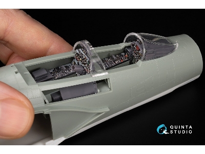 F-4 D Late Phantom Ii  - 3d-printed & Coloured Interior With 3d-printed Resin Parts (For Academy Kits / Small Version) - zdjęci