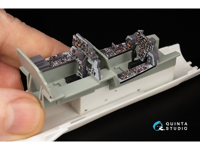 F-4 D Late Phantom Ii  - 3d-printed & Coloured Interior With 3d-printed Resin Parts (For Academy Kits / Small Version) - zdjęci