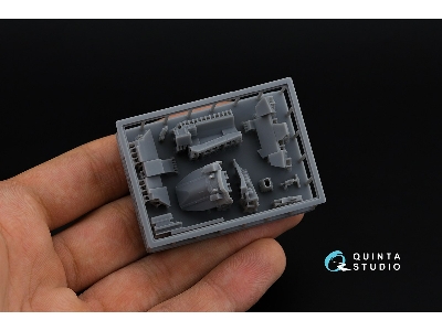 F-4 D Late Phantom Ii  - 3d-printed & Coloured Interior With 3d-printed Resin Parts (For Academy Kits / Small Version) - zdjęci