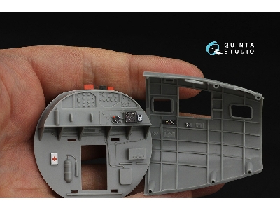 Boeing B-17 F - 3d-printed & Coloured Interior On Decal Paper (For Hd Models And Eduard Kits / Small Version) - zdjęcie 4