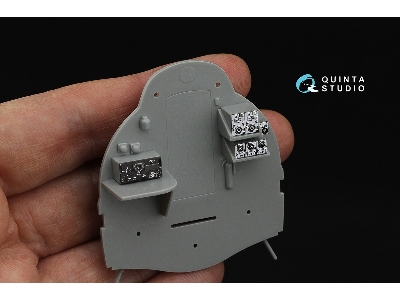Boeing B-17 F - 3d-printed & Coloured Interior On Decal Paper (For Hd Models And Eduard Kits / Small Version) - zdjęcie 9