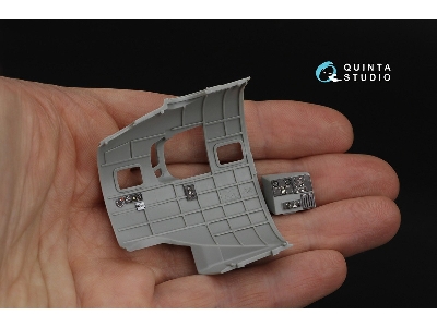 Boeing B-17 G - 3d-printed & Coloured Interior On Decal Paper (For Hk Models Kits / Small Version) - zdjęcie 3