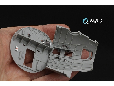 Boeing B-17 G - 3d-printed & Coloured Interior On Decal Paper (For Hk Models Kits / Small Version) - zdjęcie 4