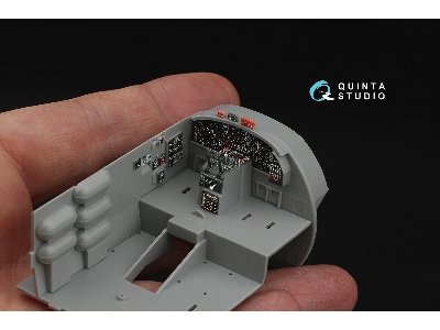 Boeing B-17 G - 3d-printed & Coloured Interior On Decal Paper (For Hk Models Kits / Small Version) - zdjęcie 6