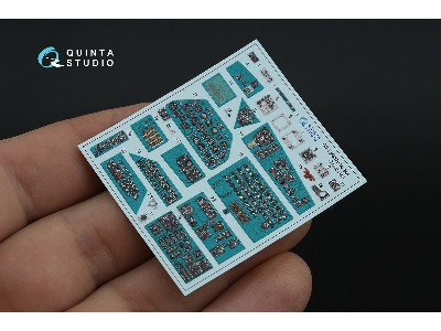 Mil Mi-24 A - 3d-printed & Coloured Interior On Decal Paper (For Trumpeter Kits / Small Version) - zdjęcie 9