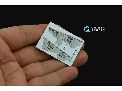 Blackburn Buccanneer S.2b Late - 3d-printed & Coloured Interior On Decal Paper (For Airfix Kits / Small Version) - zdjęcie 5