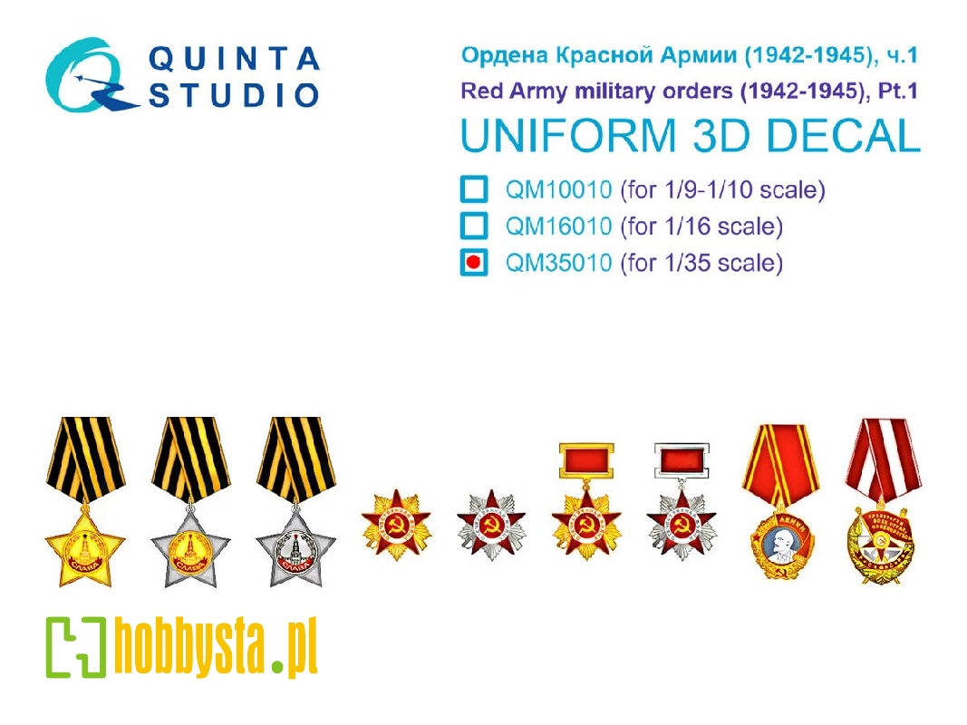 Red Army Military Orders Part 1 (1942-1945) - zdjęcie 1 Red Army Military Orders Part 1 (1942-1945) - zdjęcie 1