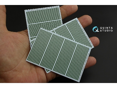 Green Rib Tapes For Fokker Dr.I (For All Kits) - zdjęcie 10