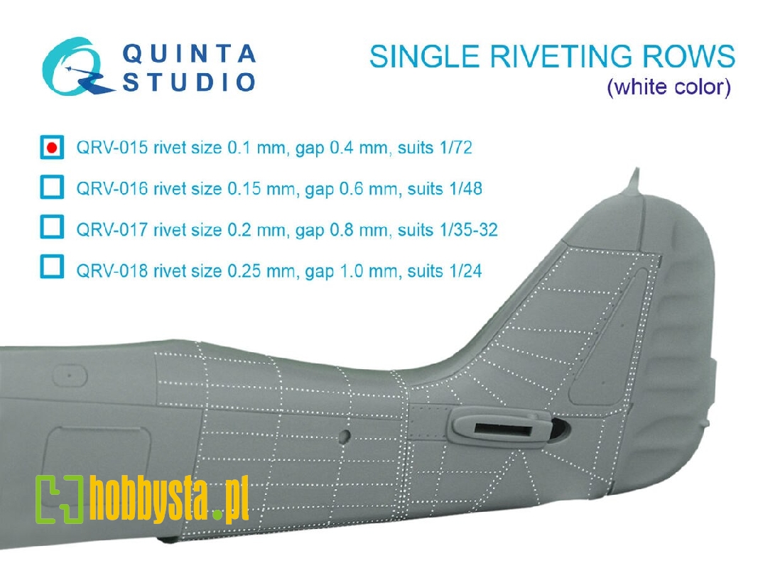 Single Riveting Rows (Rivet Size 0.10 Mm, Gap 0.4 Mm) - zdjęcie 1 Single Riveting Rows (Rivet Size 0.10 Mm, Gap 0.4 Mm) - zdjęcie 1