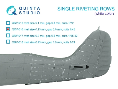 Single Riveting Rows (Rivet Size 0.15 Mm, Gap 0.6 Mm) - zdjęcie 2