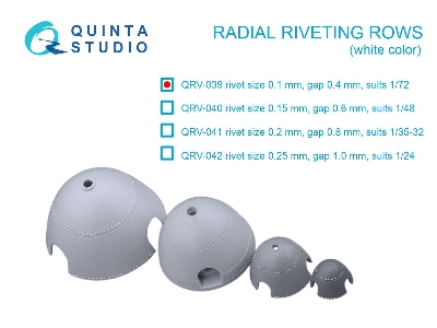 Radial Riveting Rows (Rivet Size 0.10 Mm, Gap 0.4 Mm) - zdjęcie 1