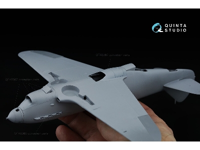 Lagg-3 Series 66 - Radiators Cowls And Spinner (For Zvezda Kits - zdjęcie 8