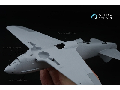 Lagg-3 Series 66 - Radiators Cowls And Spinner (For Zvezda Kits - zdjęcie 9