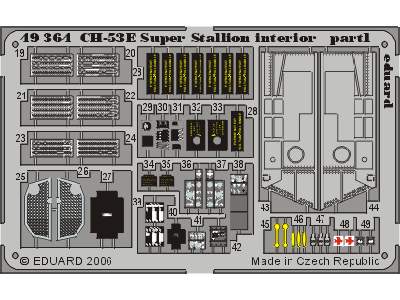  CH-53E interior 1/48 - Academy Minicraft - blaszki - zdjęcie 3