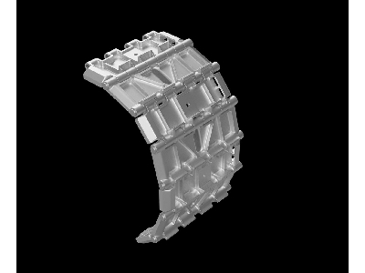 T-34 550mm "v" Pattern Tracks - zdjęcie 2