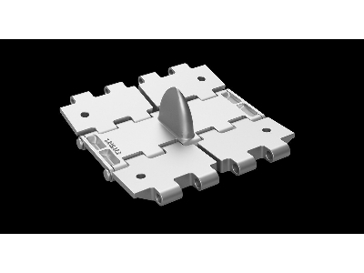 T-34 550mm Split "v" Pattern Tracks (1942-43) - zdjęcie 3