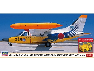 Mitsubishi Mu-2 A - Air Rescue Wing 50th Anniversary With Tractor - zdjęcie 1