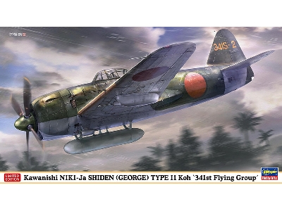 Kawanishi N1k1-ja Shiden (George) Type 11 Koh - 341st Flying Group - zdjęcie 1