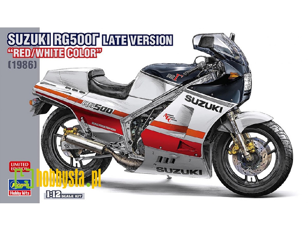 Suzuki Rg500t Late Version "red/White Color" (1986) - zdjęcie 1 Suzuki Rg500t Late Version "red/White Color" (1986) - zdjęcie 1
